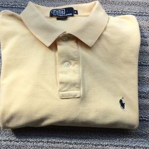 Polo Ralph Lauren Men’s Collared Shirt Yellow XL